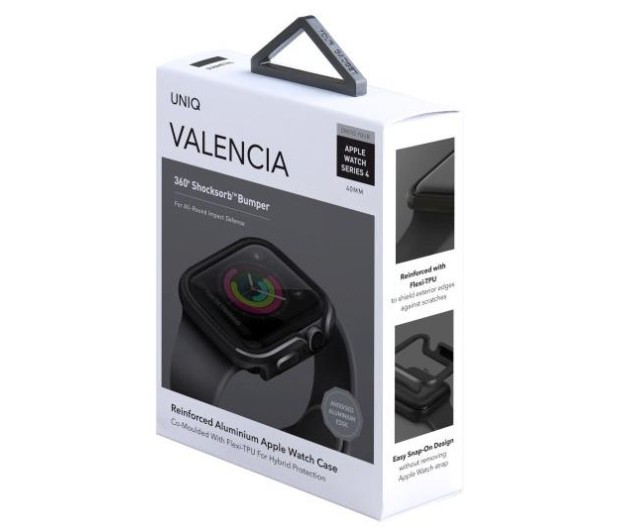 Uniq Valencia do Apple Watch gunmetal grey - 1082162 - zdjęcie 4